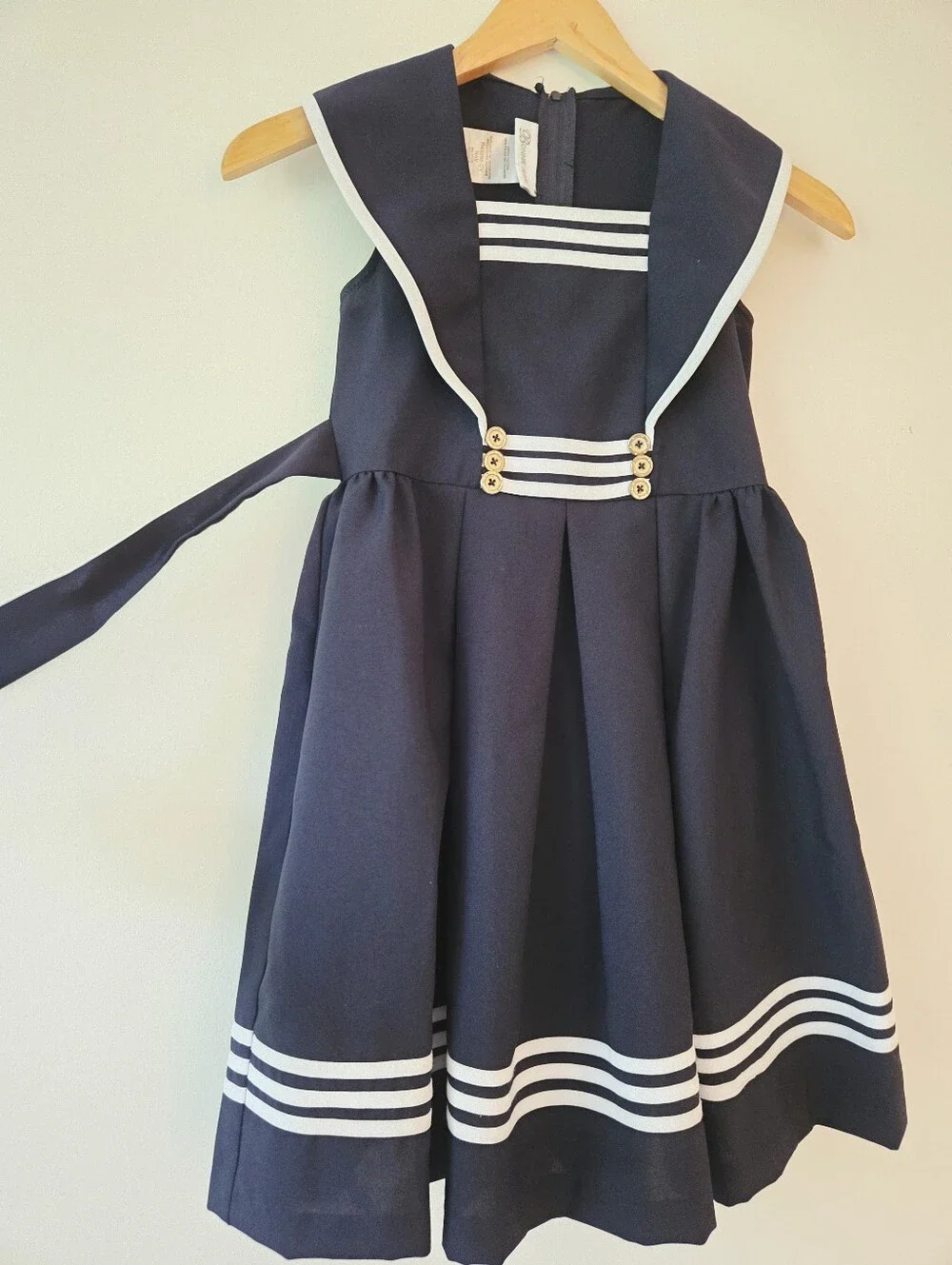 Bonnie Jean Sailor Dress Girls 8